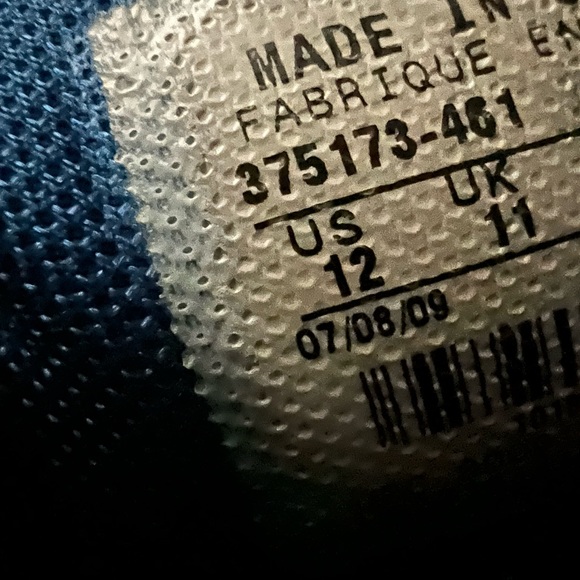 Worn Jordon One Rare color way blue and red - Picture 5 of 5